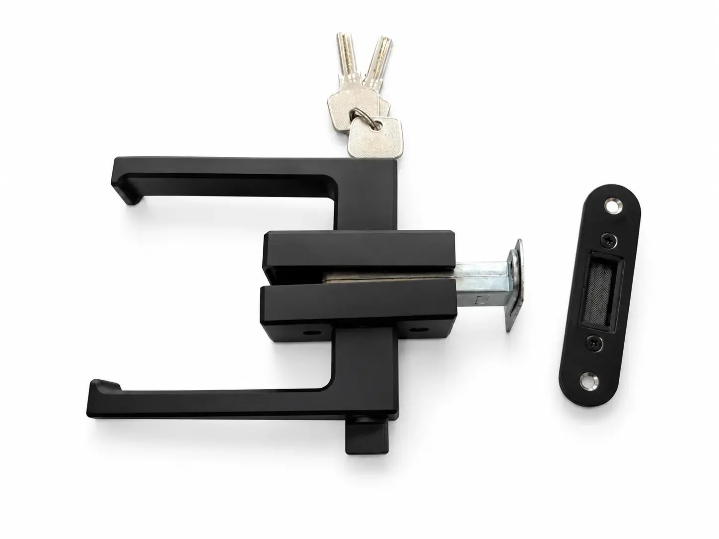 MAG/L01 B Incuietoare orizontala magnetica pentru profil perimetral (Black) (Black)