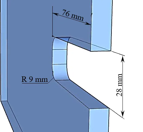 MAG/L12 A - Horizontal Magnetic Lock for Perimeter Profile