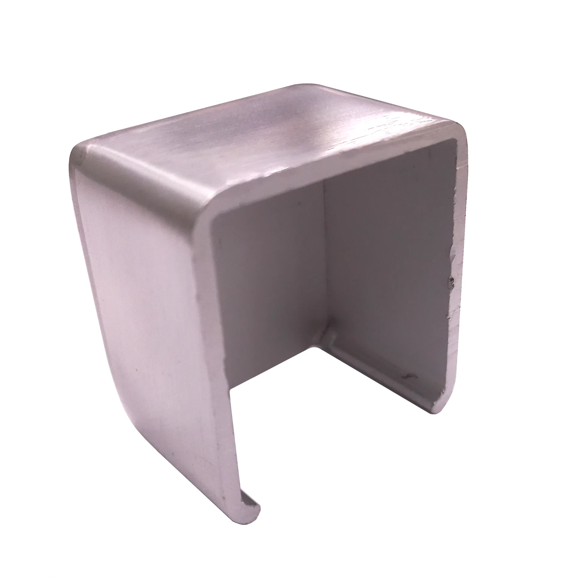 MD 304B Wall Flange - Handrail (30x28 Aluminum, NATURAL, Black)