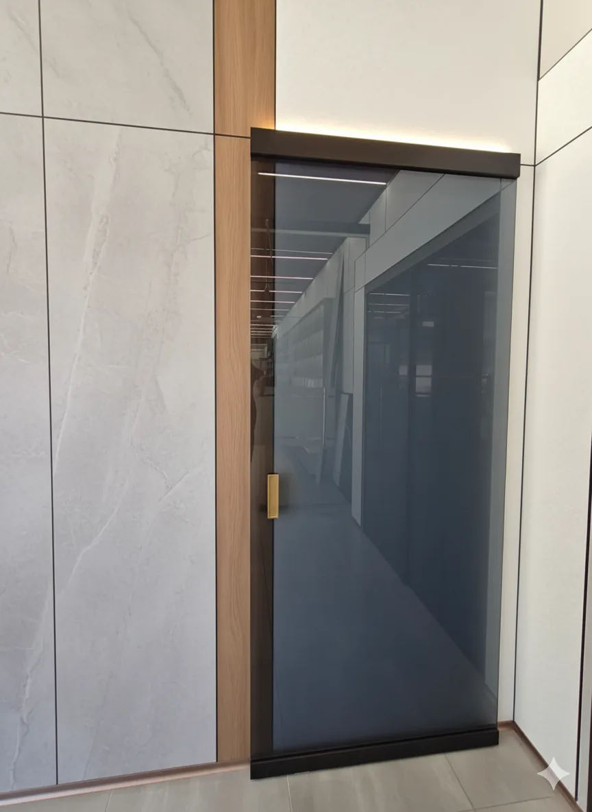 Invisible Sliding Door System (Anod) max. 80 kg