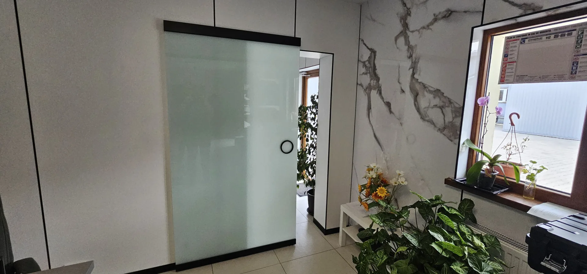 Invisible Sliding Door System (Anod) max. 80 kg