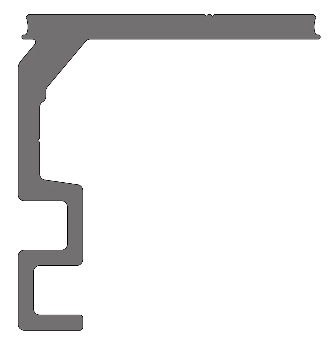 Cornier de montare pe perete OPK E-Space (2 m)