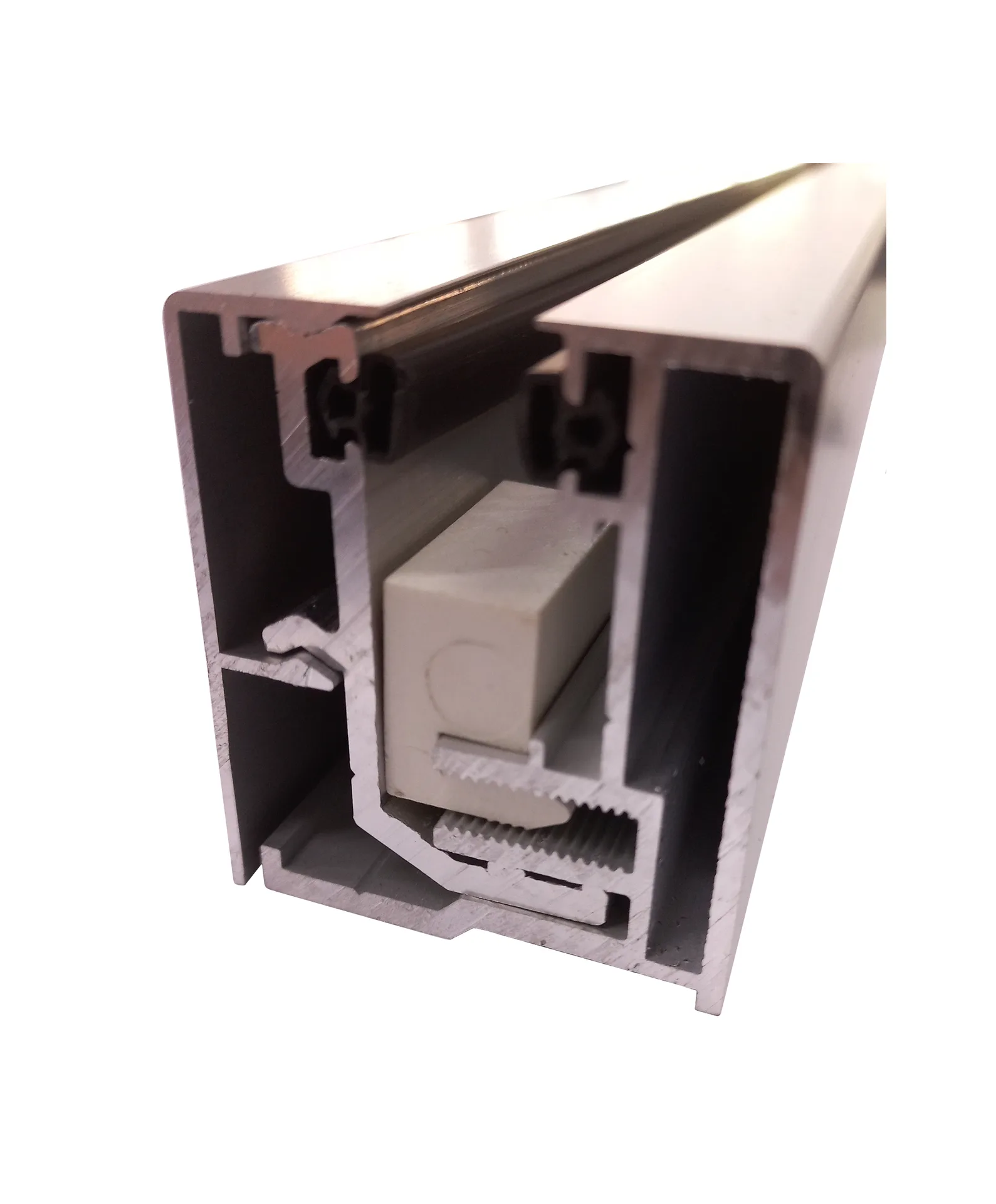 KP50 Profil perimetral prin strangere 50x40mm ANODIZAT (6 m)