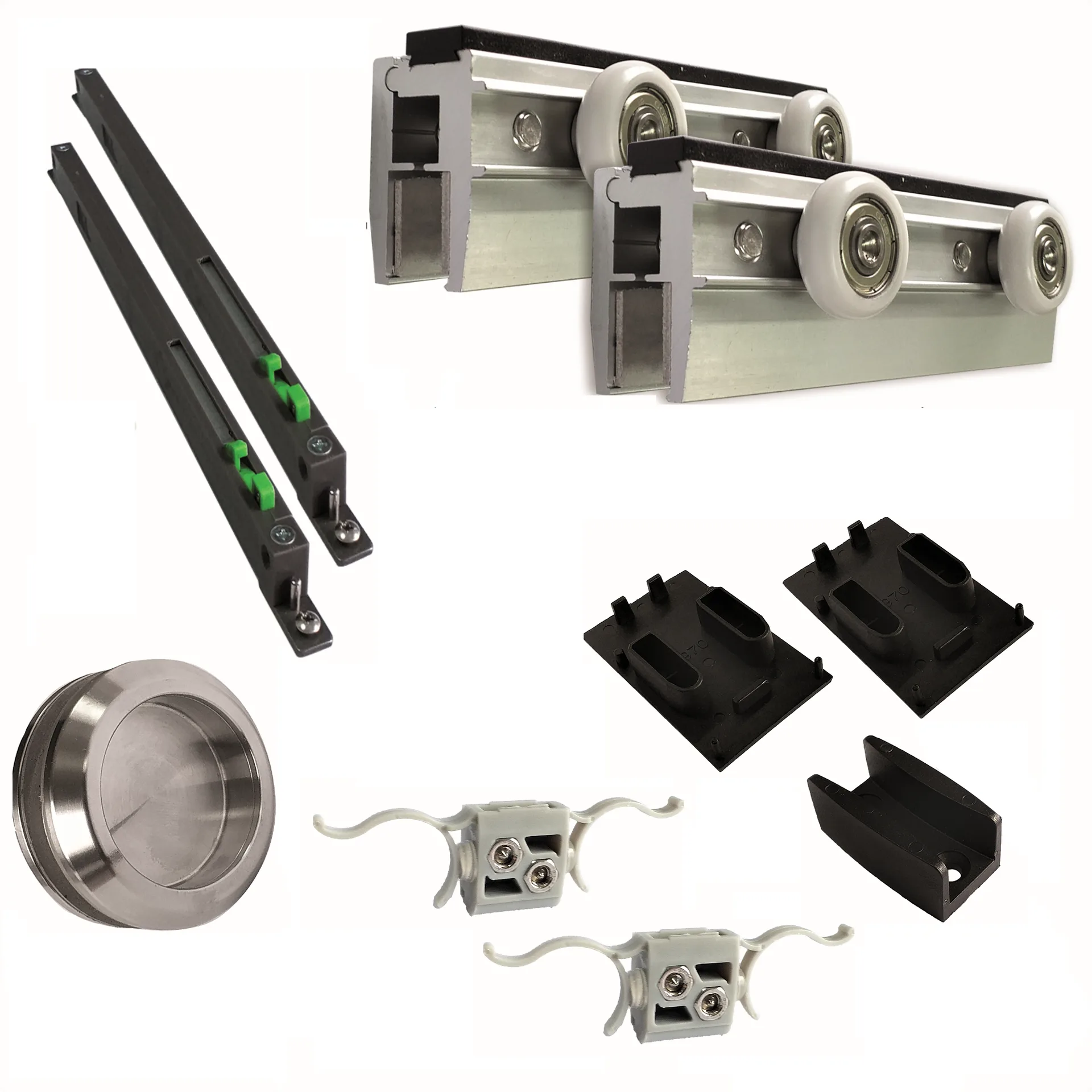 MD 170A-S Kit glisanta cu amortizor si maner scoica