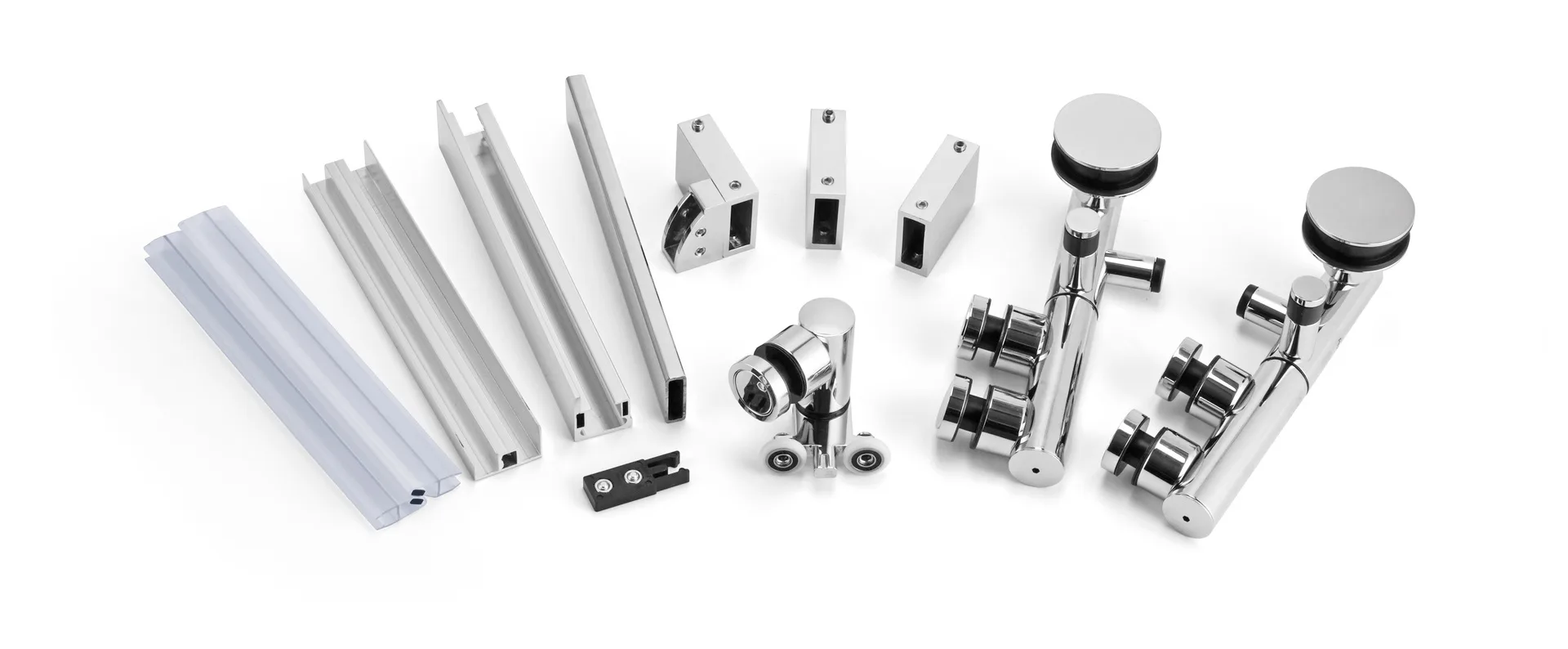 SSS (Satin) 90-degree return kit with sliding door (MD 61)