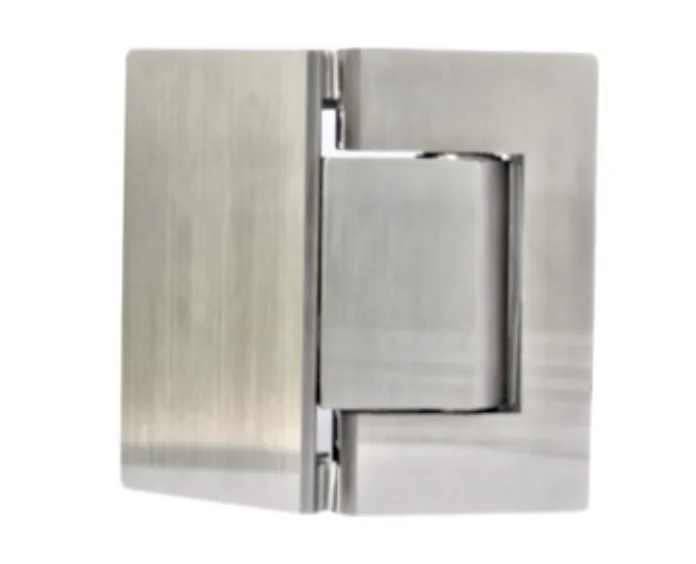Glass-to-Glass 135° Hydraulic Hinge, MD H135 (SSS (Satin))