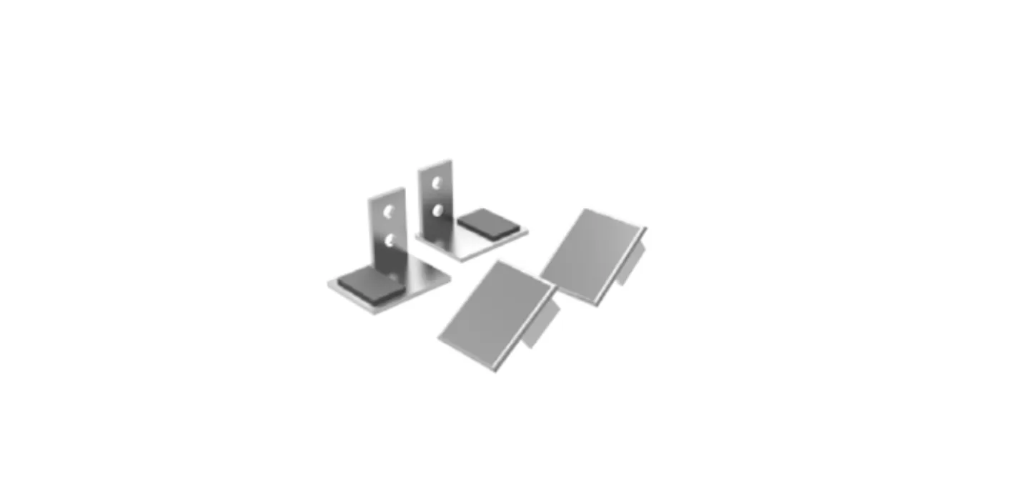 MD-120J-1100 Set profile fixare sticla 16.7,balcon francez (7016) (7016)