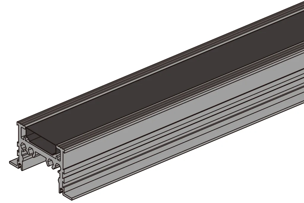 A437 OPK PS FD 6x20 mm aluminum tub, vertical interior panel (desiccant material) (5 m)