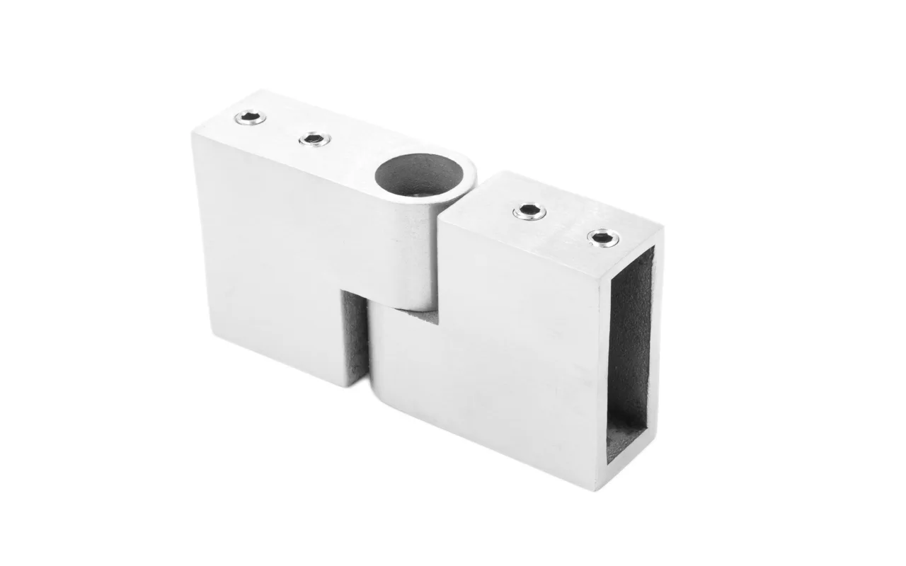 90-degree adjustable pipe connector (pipe 30x10) (Black)