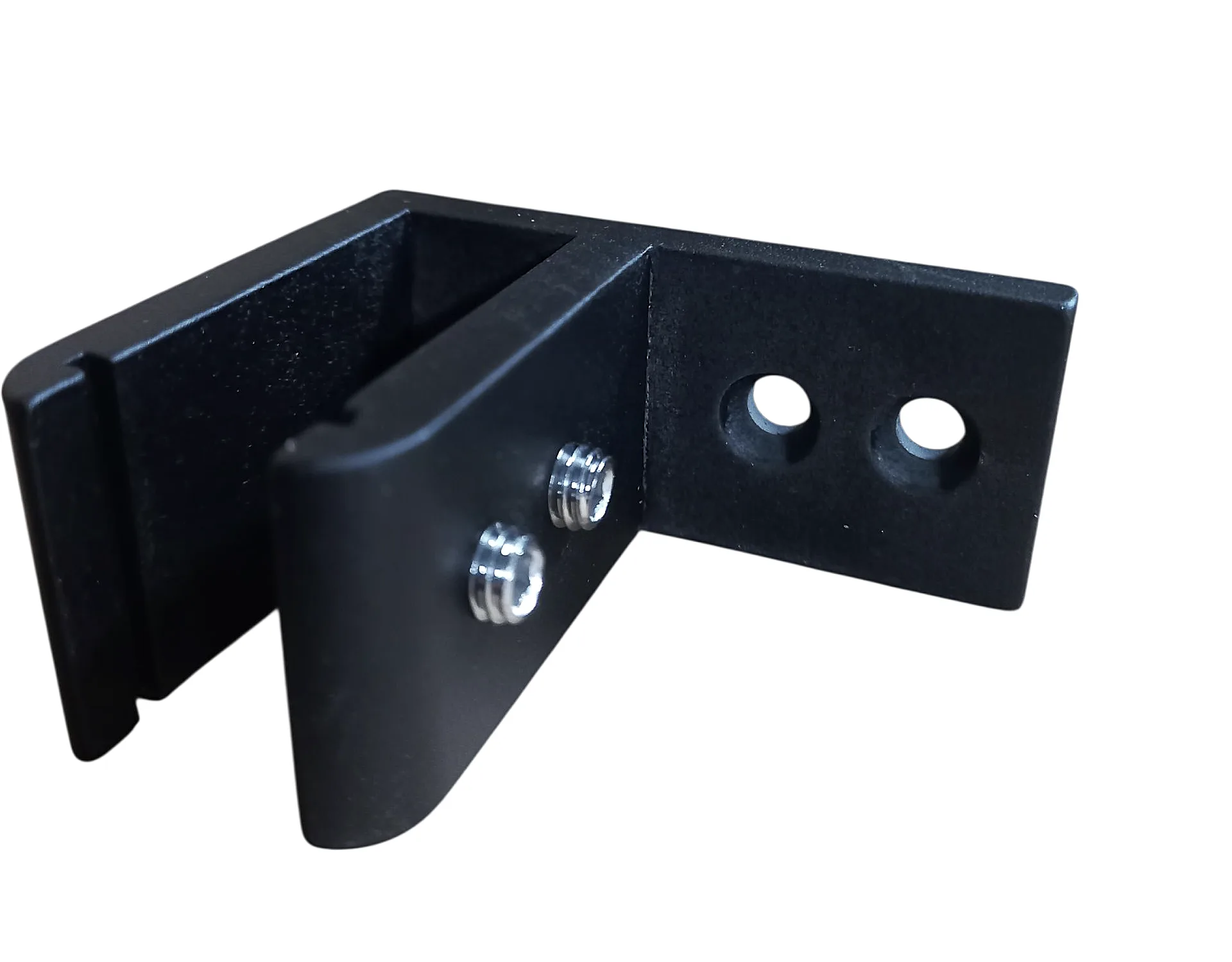 MD M009-ALUM-90 - Conector aliniere balustrada perete-sticla 90* (10-13mm) (Black)