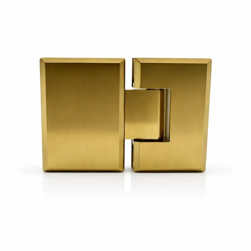 MD 303 SG - Balama sticlă-sticlă 180° Satin GOLD