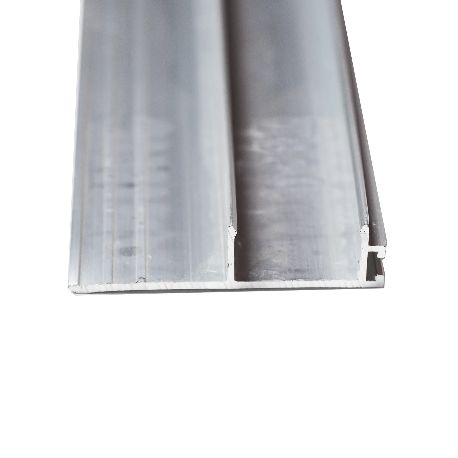 Capac decorativ aluminiu (cleme ingropate pardoseala)Natural (3 m)