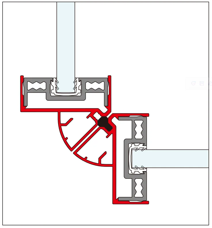 90° Corner Side Cap (6 m, Copper)