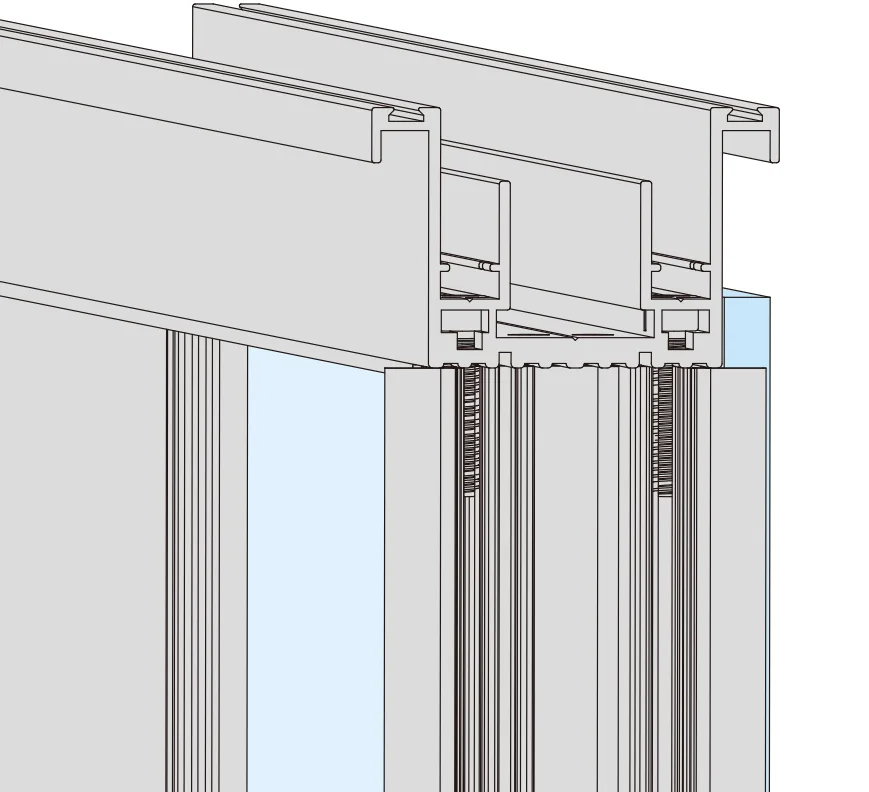 A276-46 OPK PS FD U-type frame profile (Copper, 6 m)