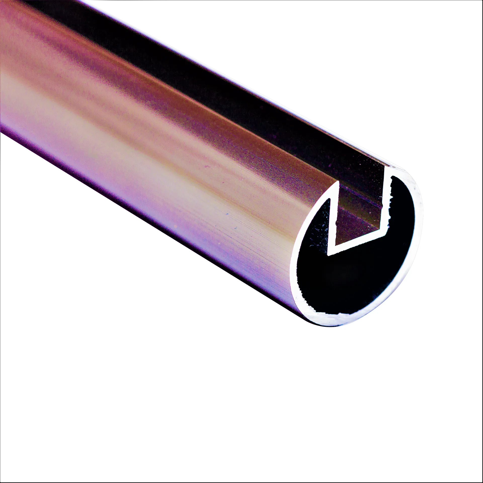 Handrail Ø 30mm glass 10mm (Bronze) (6 m)