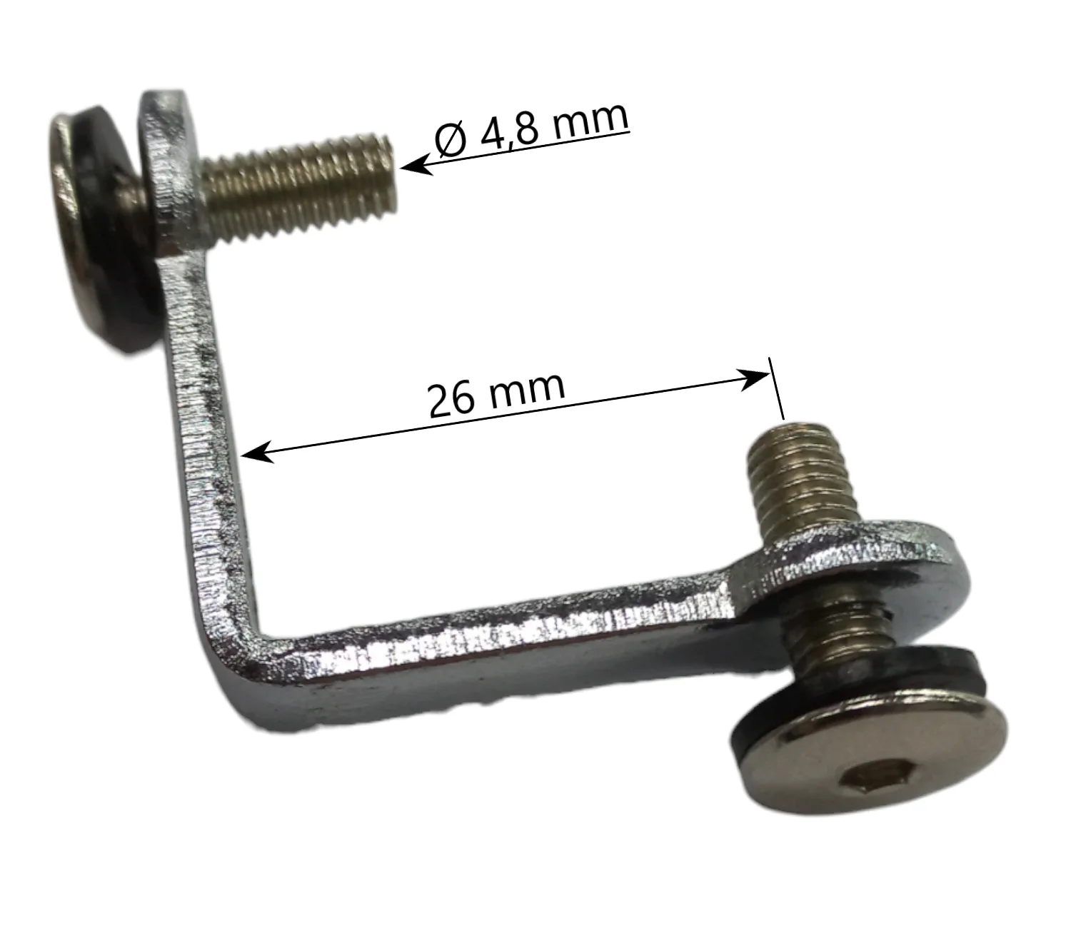 MD 04/S - 90° interior glass-to-glass connector SSS