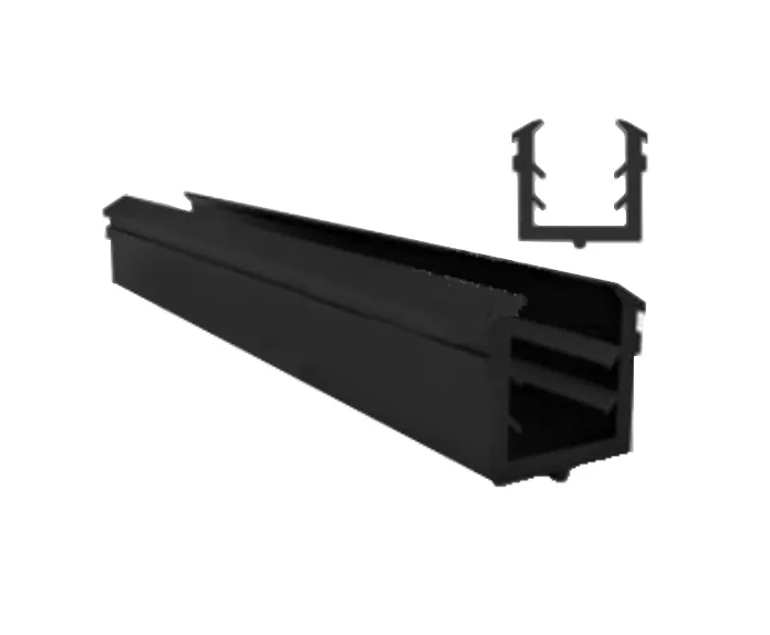 MD 104A Rubber Gasket for 30x28mm Handrail on Glass