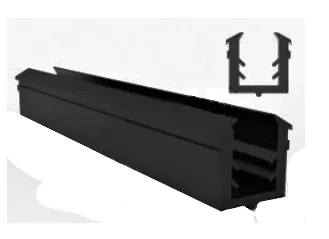MD 104B Protective Gasket for 30x28mm Handrail on Glass