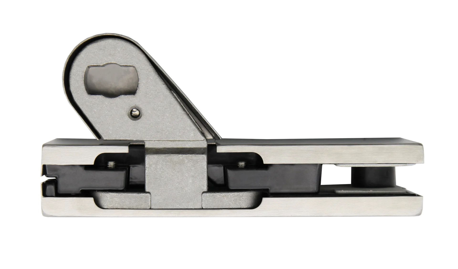 MD 110D-L - Left Hand Eccentric Bottom Patch Fitting Hinge
