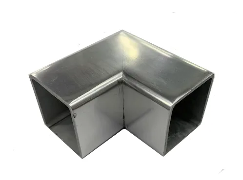 MD 111 90-Degree Elbow for Handrail 30x28mm, Natural Aluminium