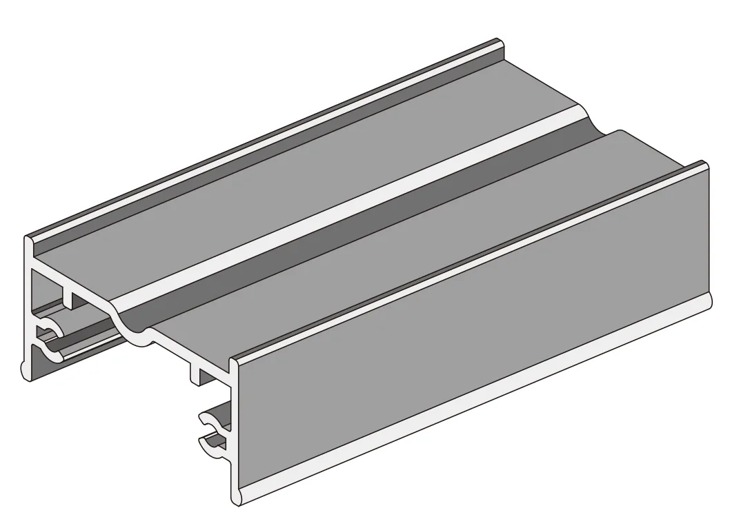 A217-40 OPK PS FG Profil suport panouri fixe pentru sina superioara Synchro (6 m)
