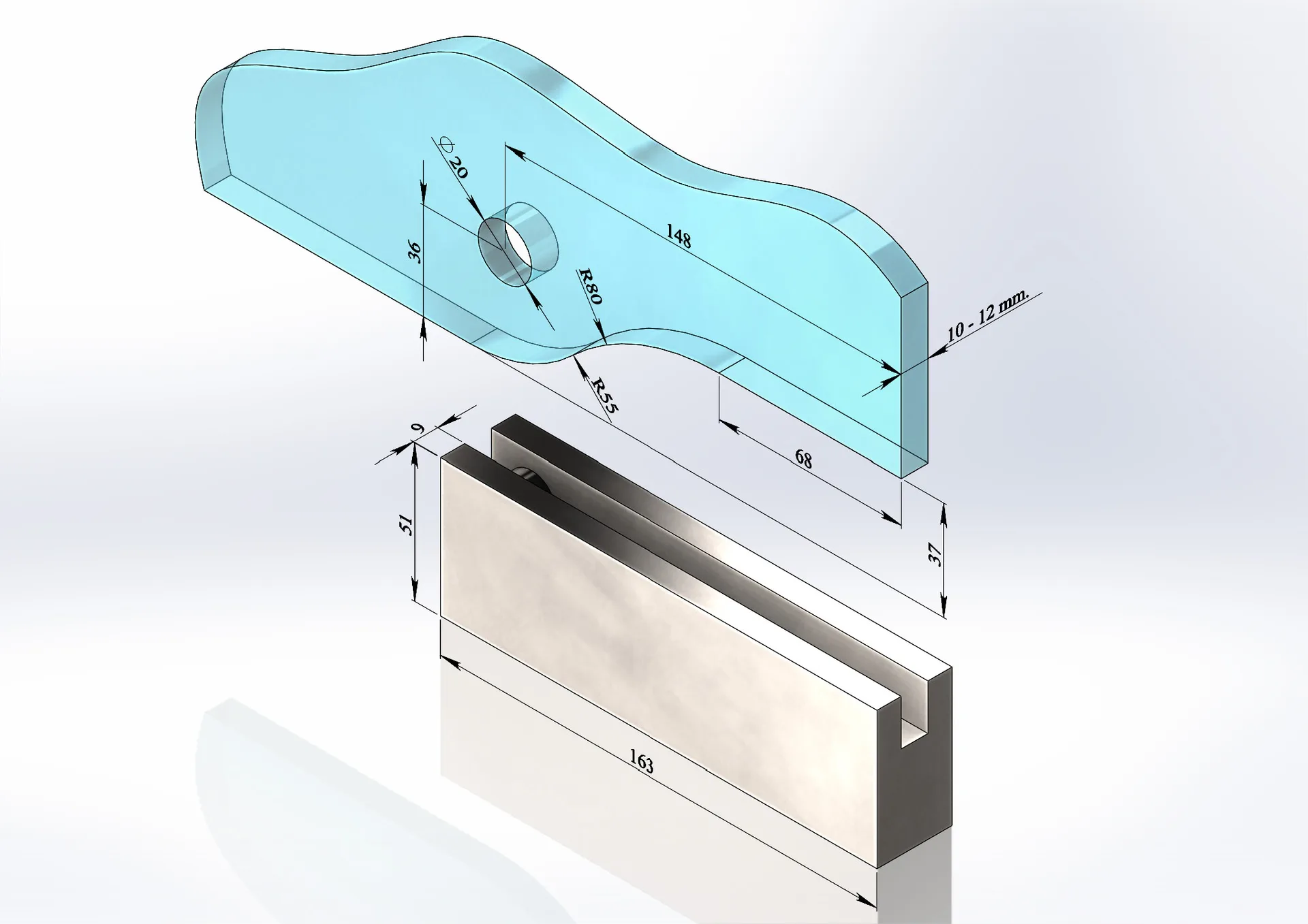 MD 120 - Top Patch Fitting
