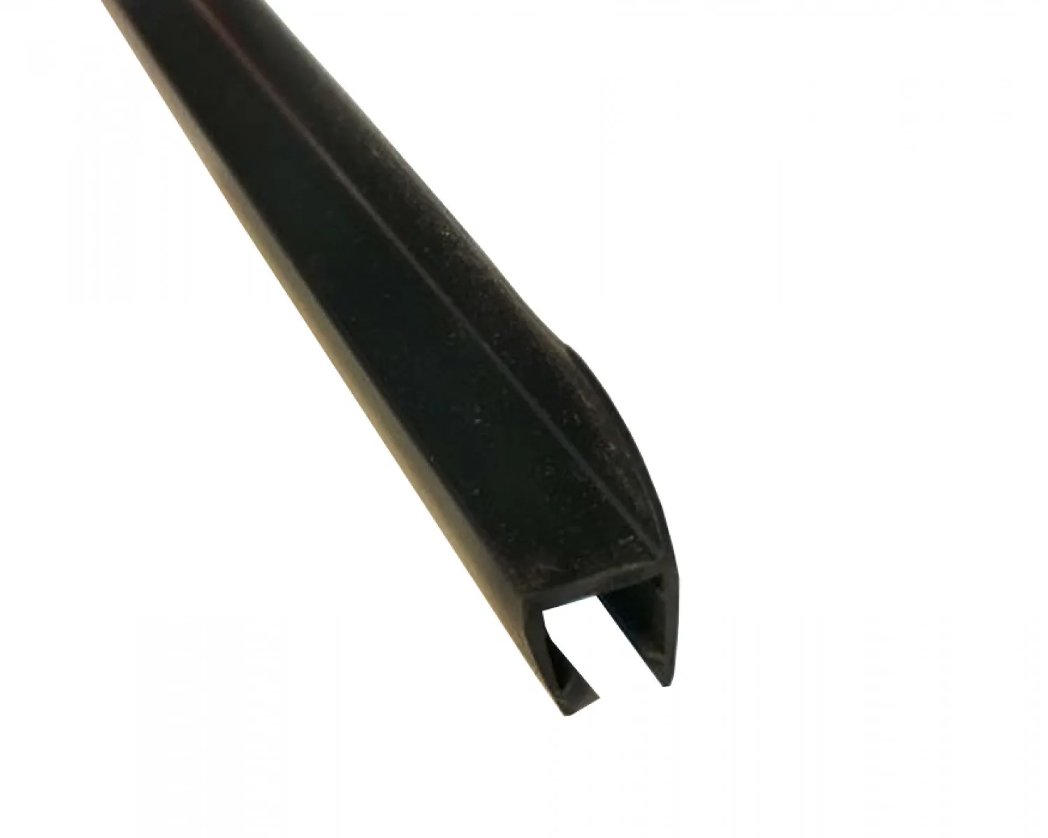MD 204 B /8mm - Garnitura siliconica-limba laterala 180° (st 8mm) h3000 BLACK