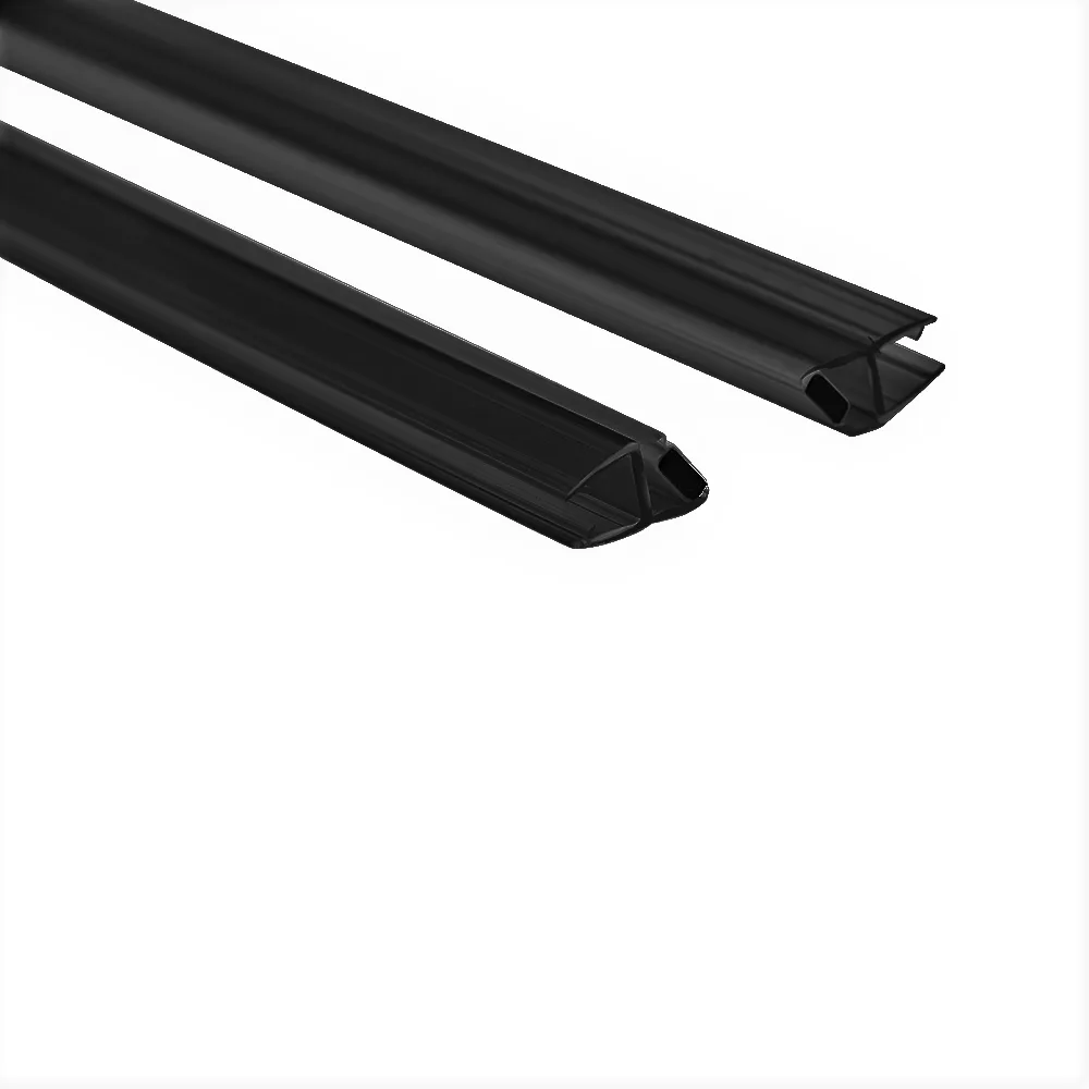 MD 208 B BLACK- Garnitura magnetica 135° (sticla8mm) h2200mm