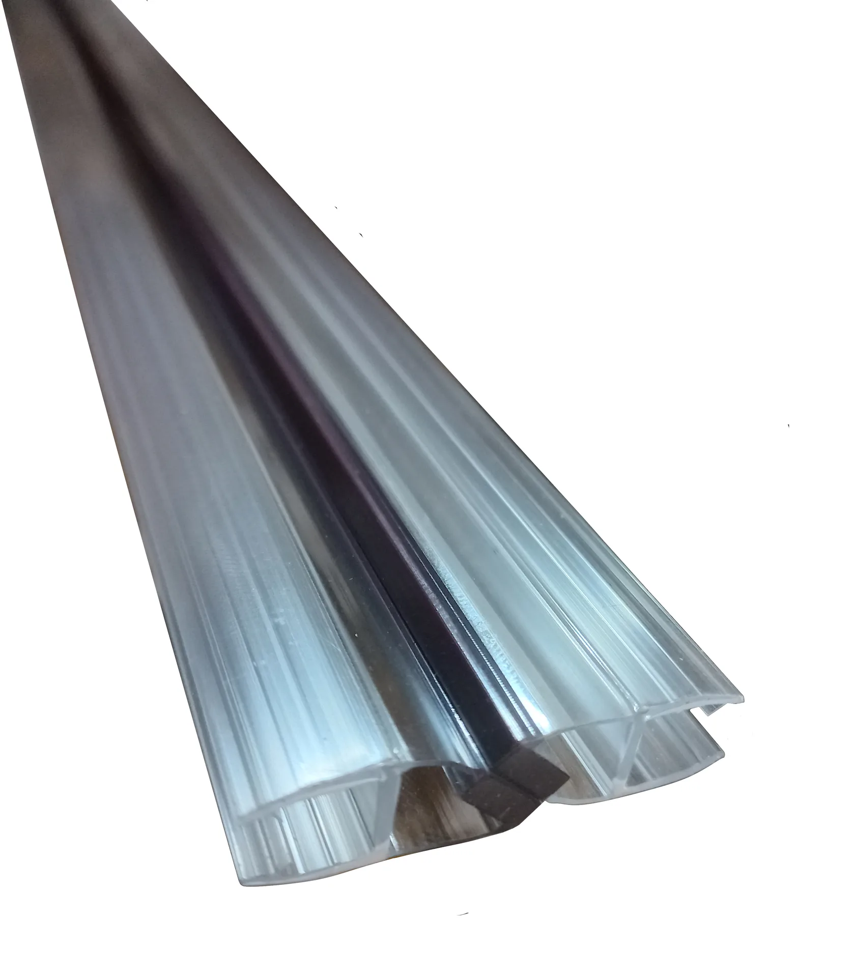 MD 208-10 - Garnitura siliconica135* cu magnet negru (sticla10mm)