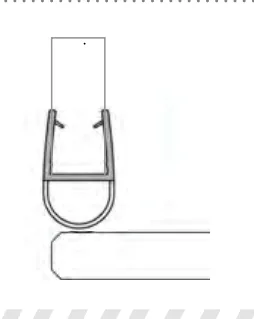 MD 212 - Garnitura siliconica cu bulb (sticla) h
