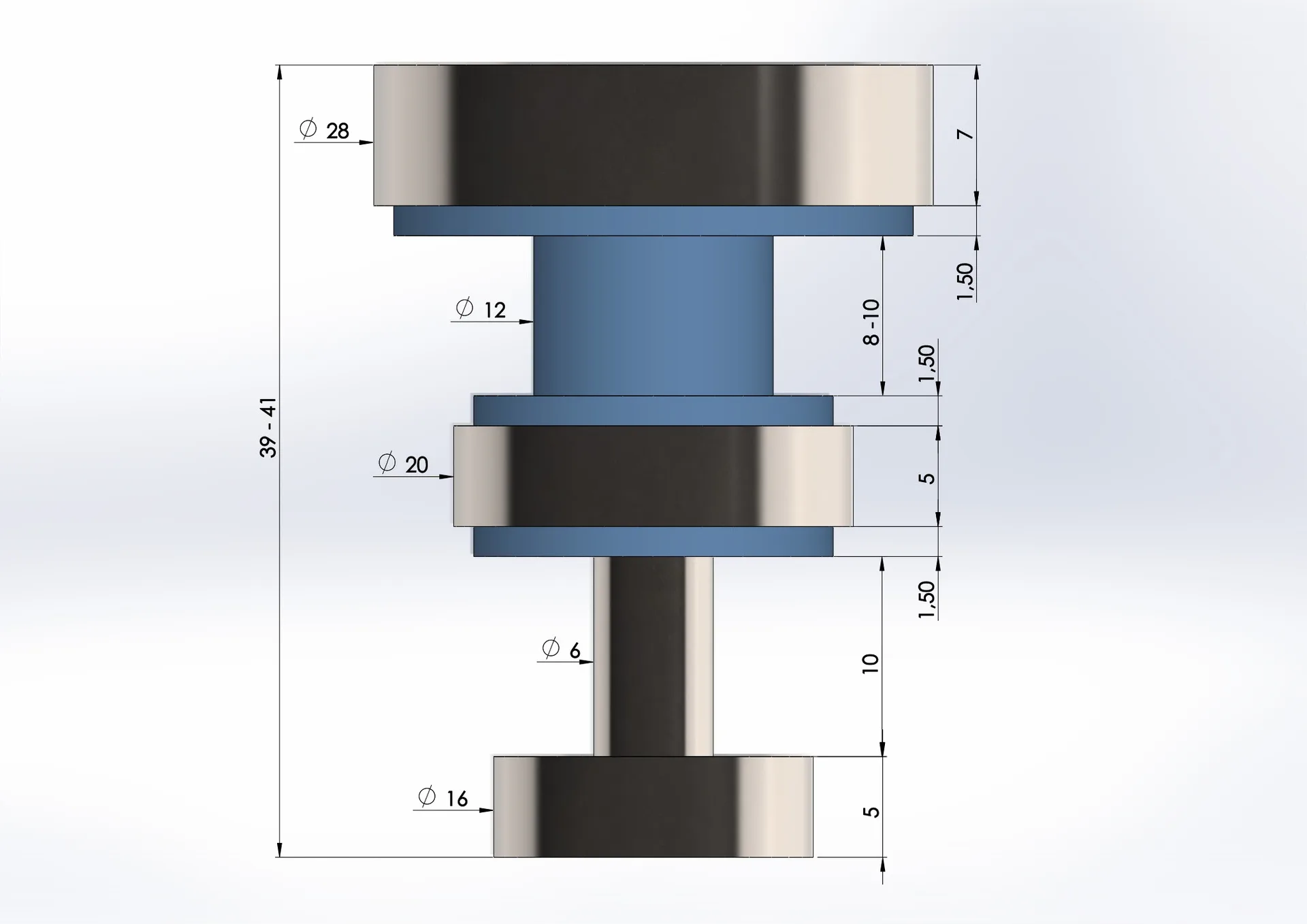 231 PSS - Glass Connector - Tube