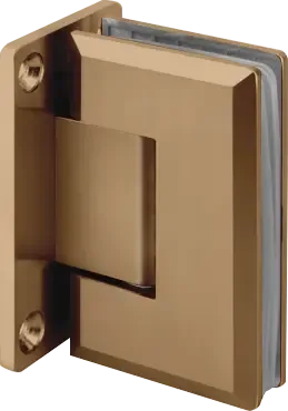 MD 301 GR - Wall-to-Glass Hinge 90 (Full Plate), Gunmetal Grey