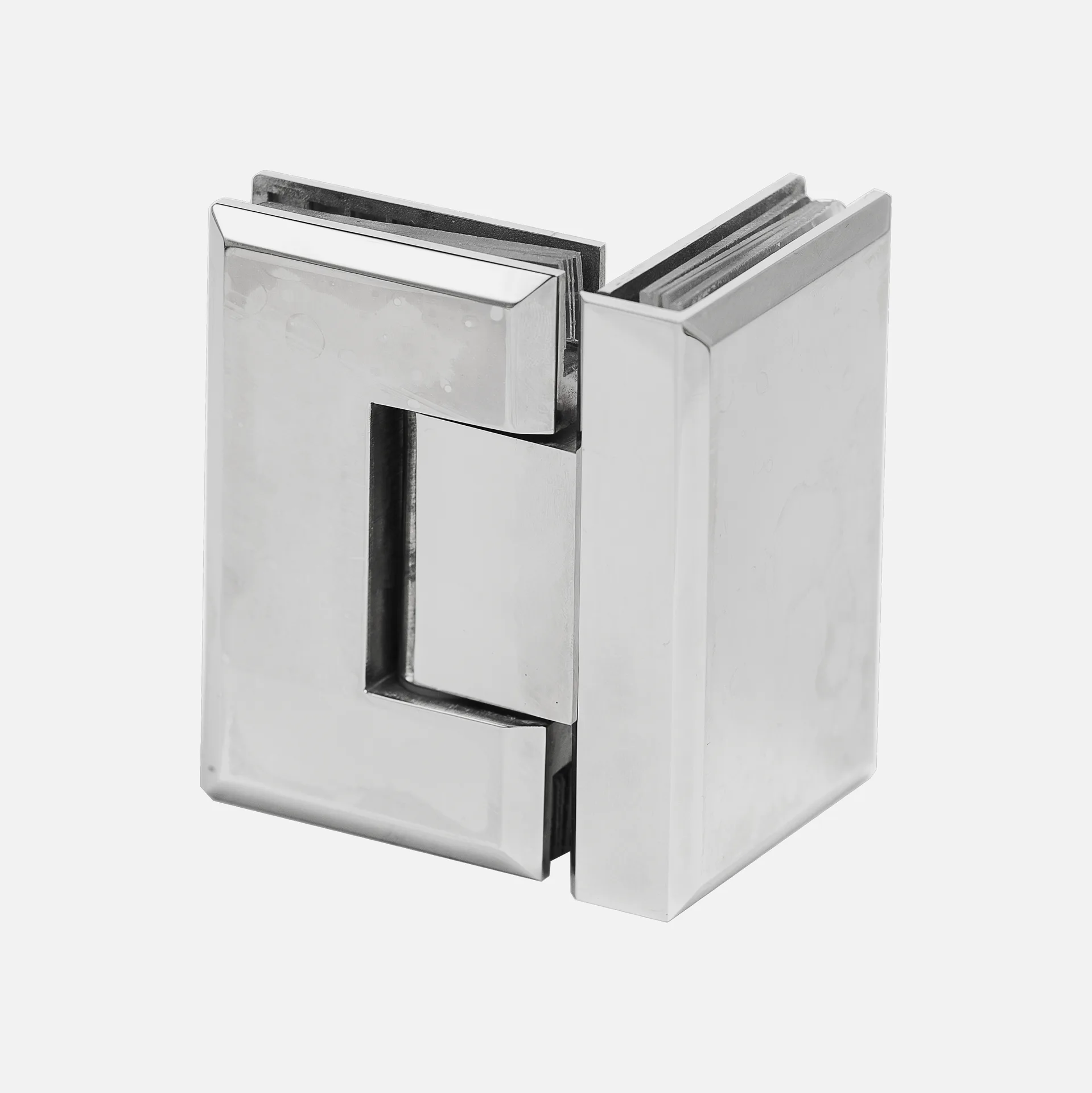 304 PSS - 90* glass-to-glass hinge