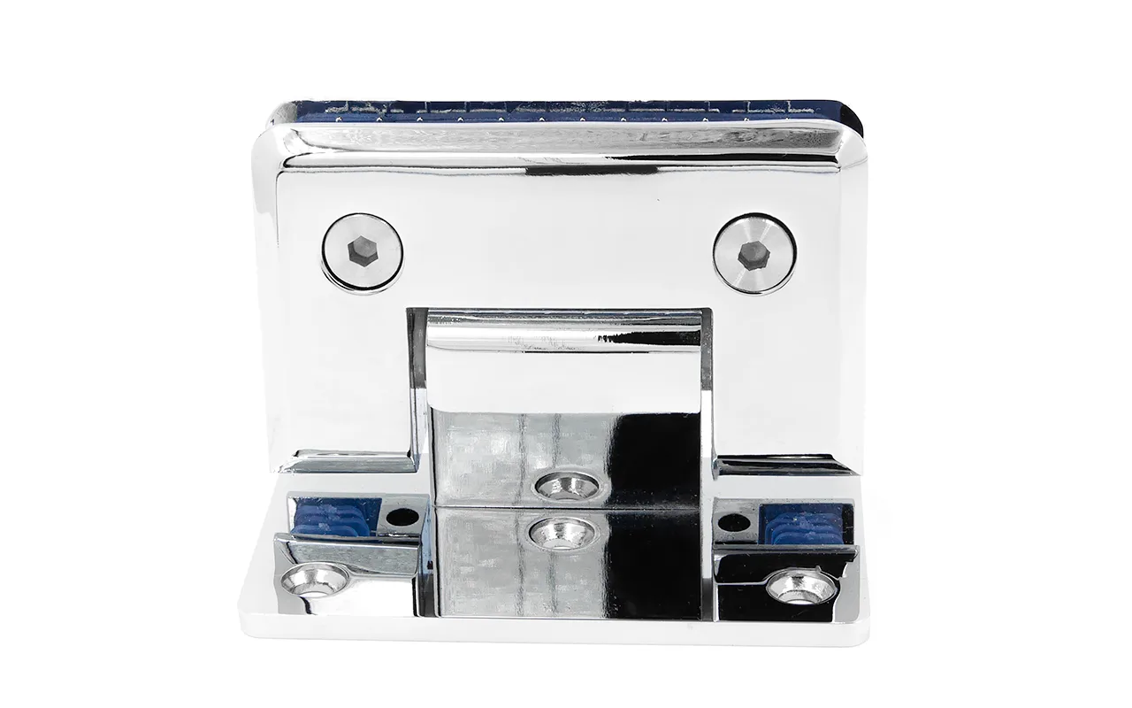 MD 305 - Wall-Glass Hinge 90° (Unilateral Mounting)