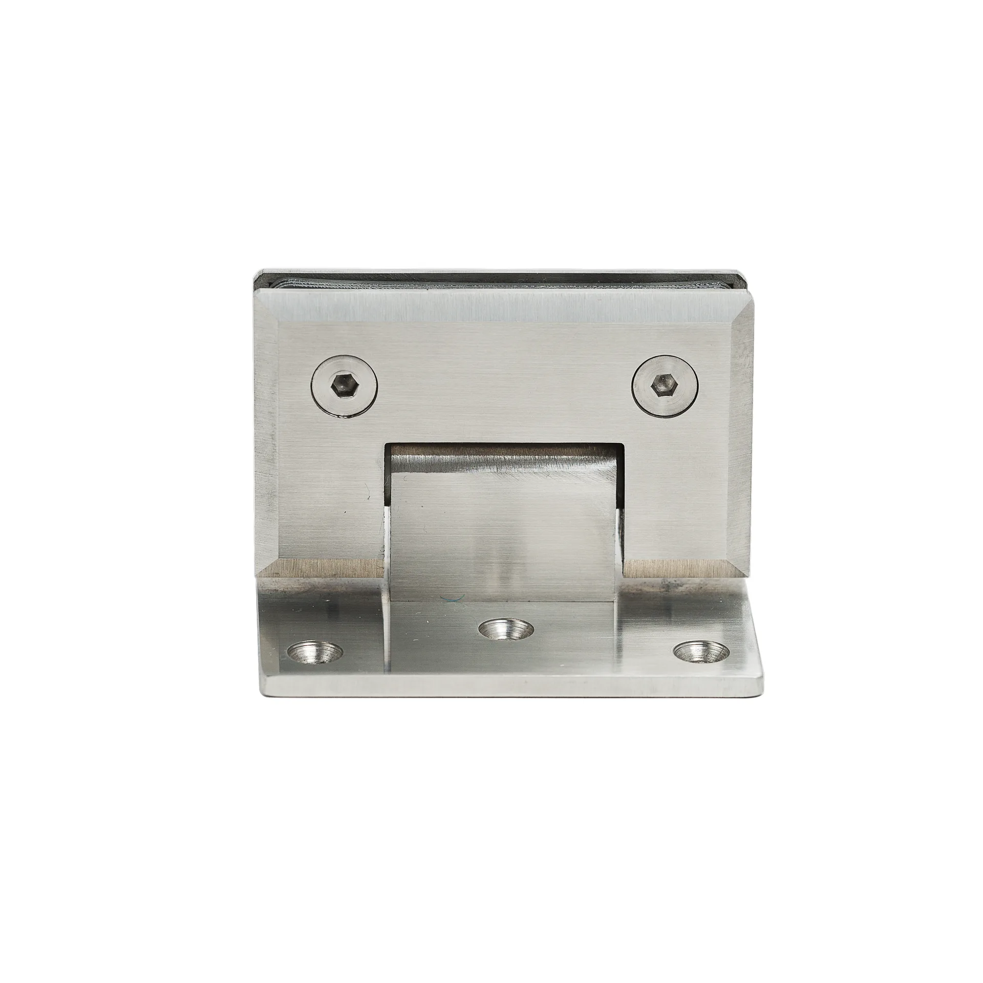 MD 305 - Wall-Glass Hinge 90° (Unilateral Mounting)