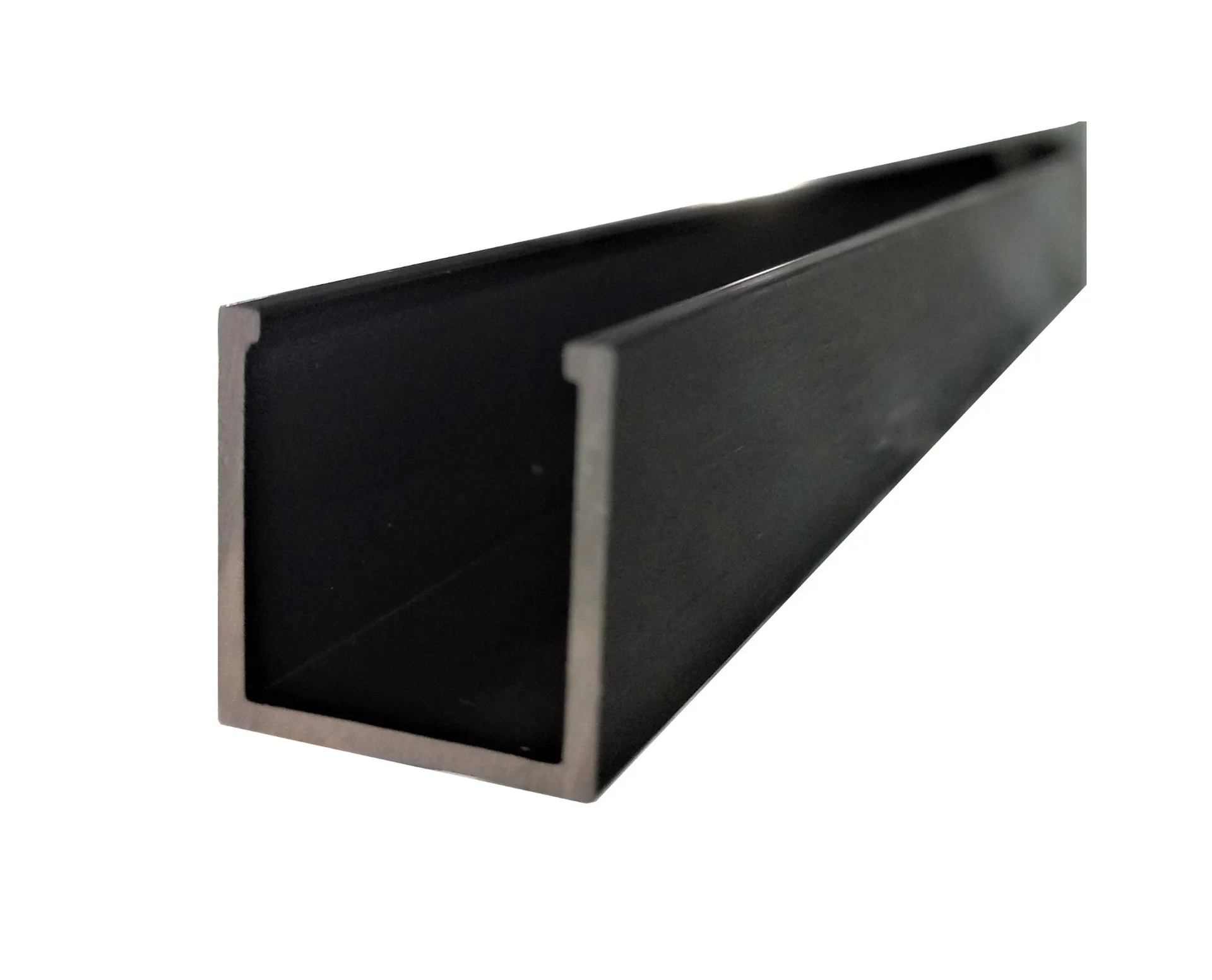 MD 3059 - U-type aluminum profile 20x20 satin bronze - 6m (3 m)