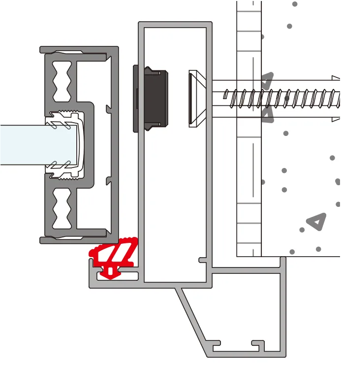 A416 OPK PS Door Frame Sealing Cap