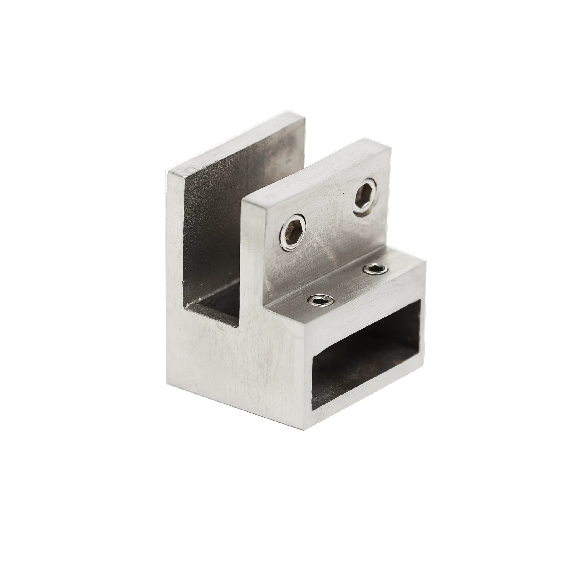 MD 311 SSS - Glass Channel Connector - 30x10, 90°