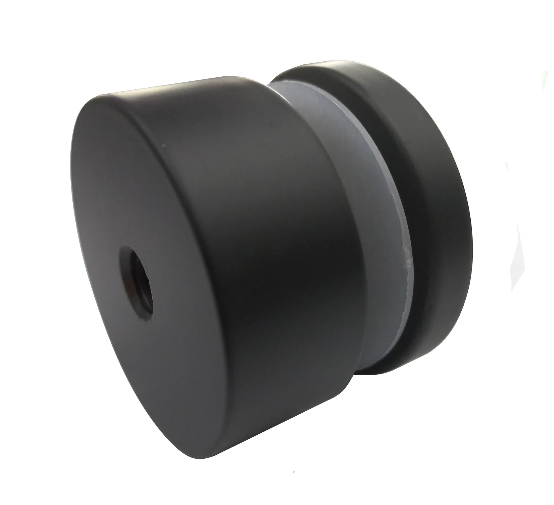MD 40110A B - 20x50mm - Standoff Point Fixing, Matte Black