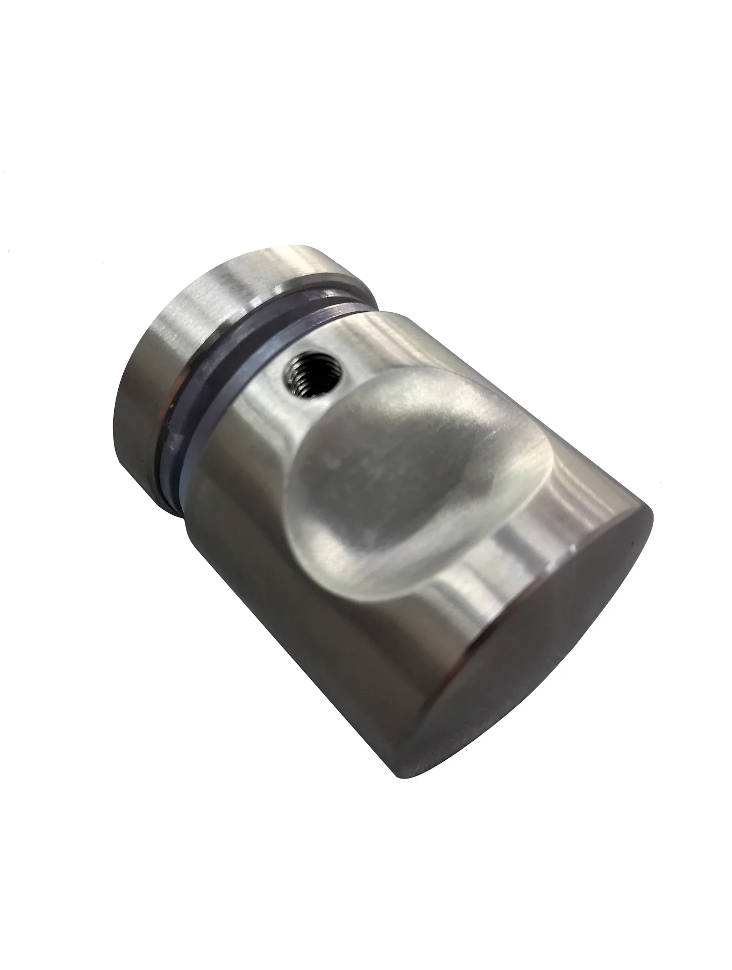 MD 696H SSS - Round Shower Door Knob Ø28mm, Satin Stainless Steel