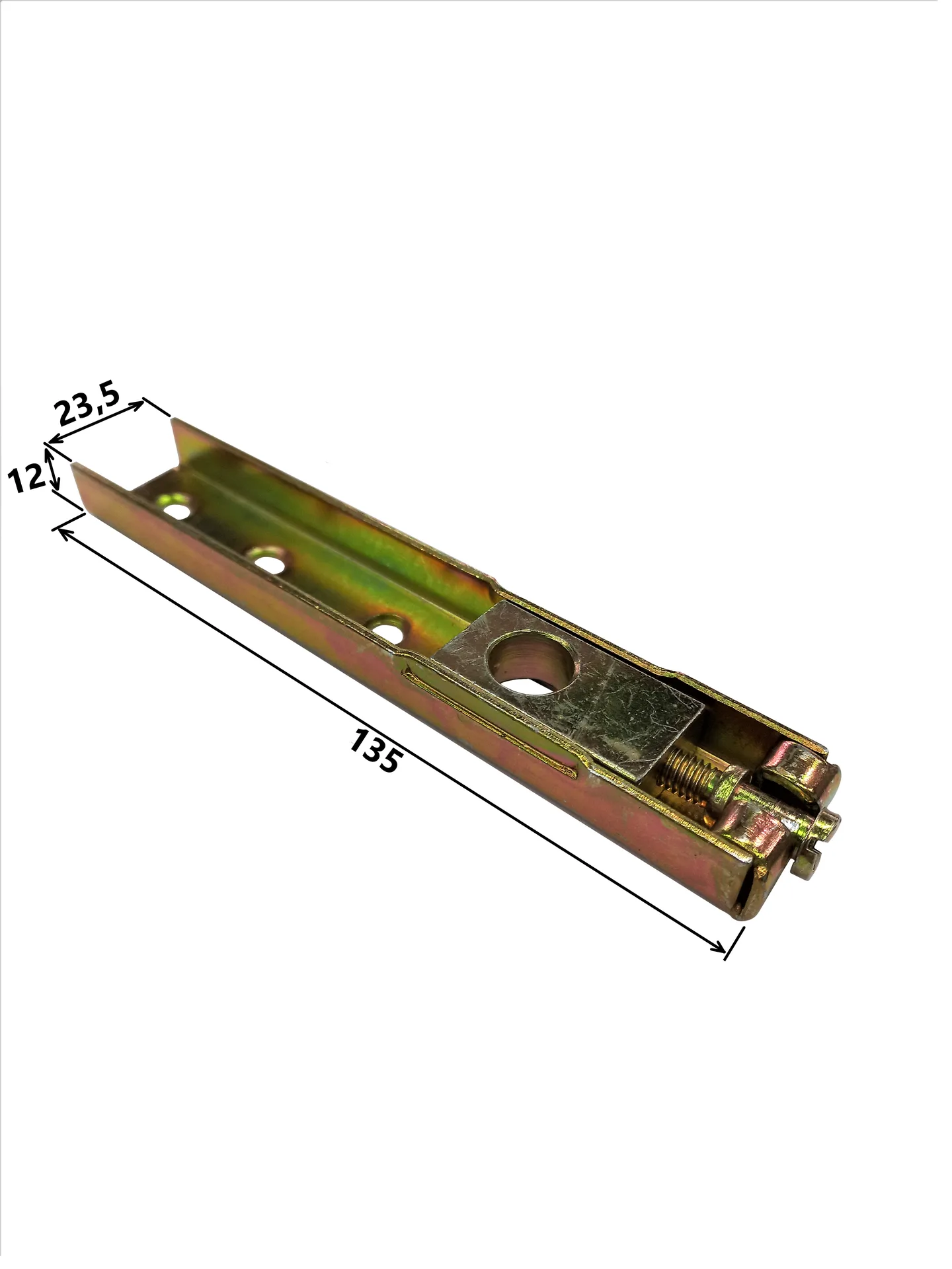MD 80L BTS - Bottom Pivot Hinge with Integrated Closer for Wood Doors (80kg)