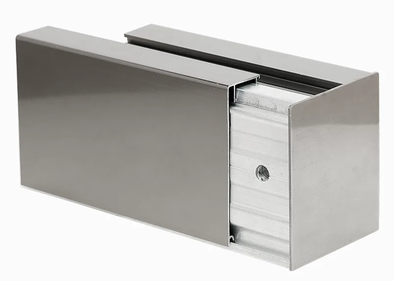 Capac decorativ aluminiu pentru MD 10-01-2 NATURAL (3 m)