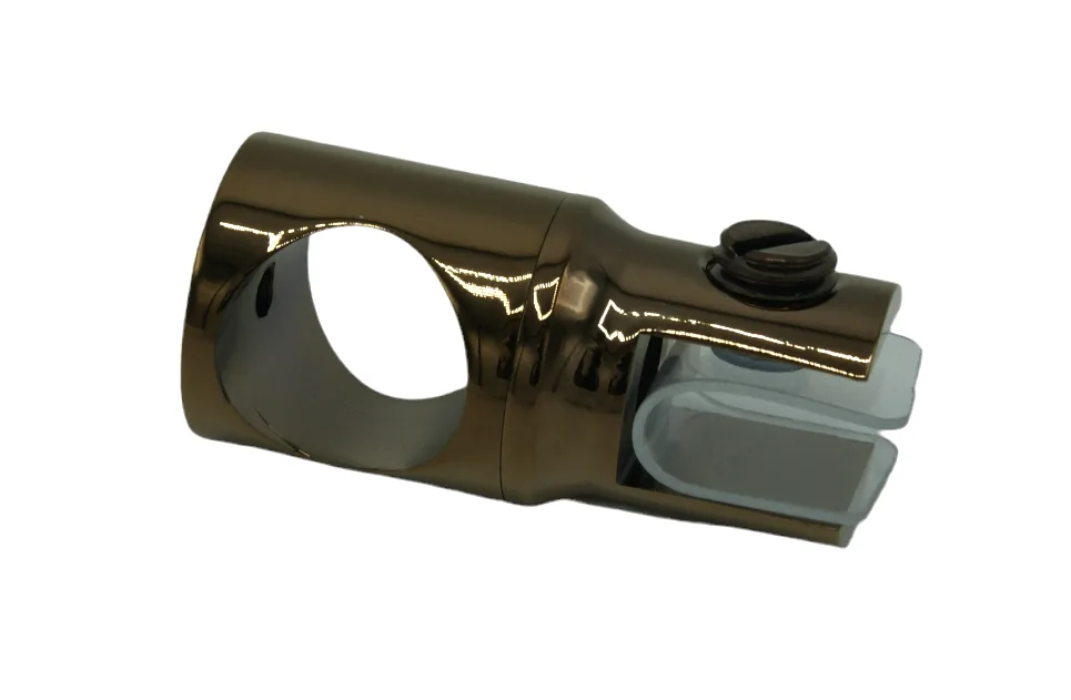 MD 914 GR - Conector stabilizare teava-sticla GOLD ROSE