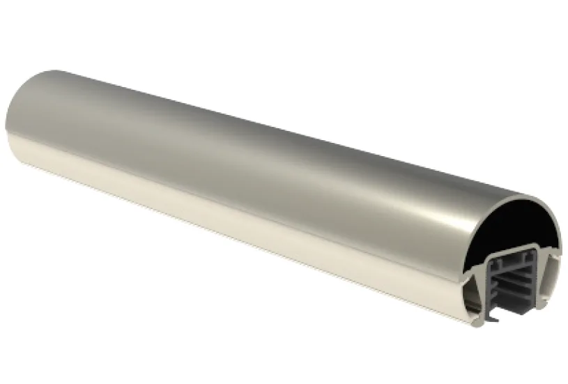 MD 9183/16 Profil mana curenta cu canal pt LED, sticla 16mm (BRONZ) (6 m)
