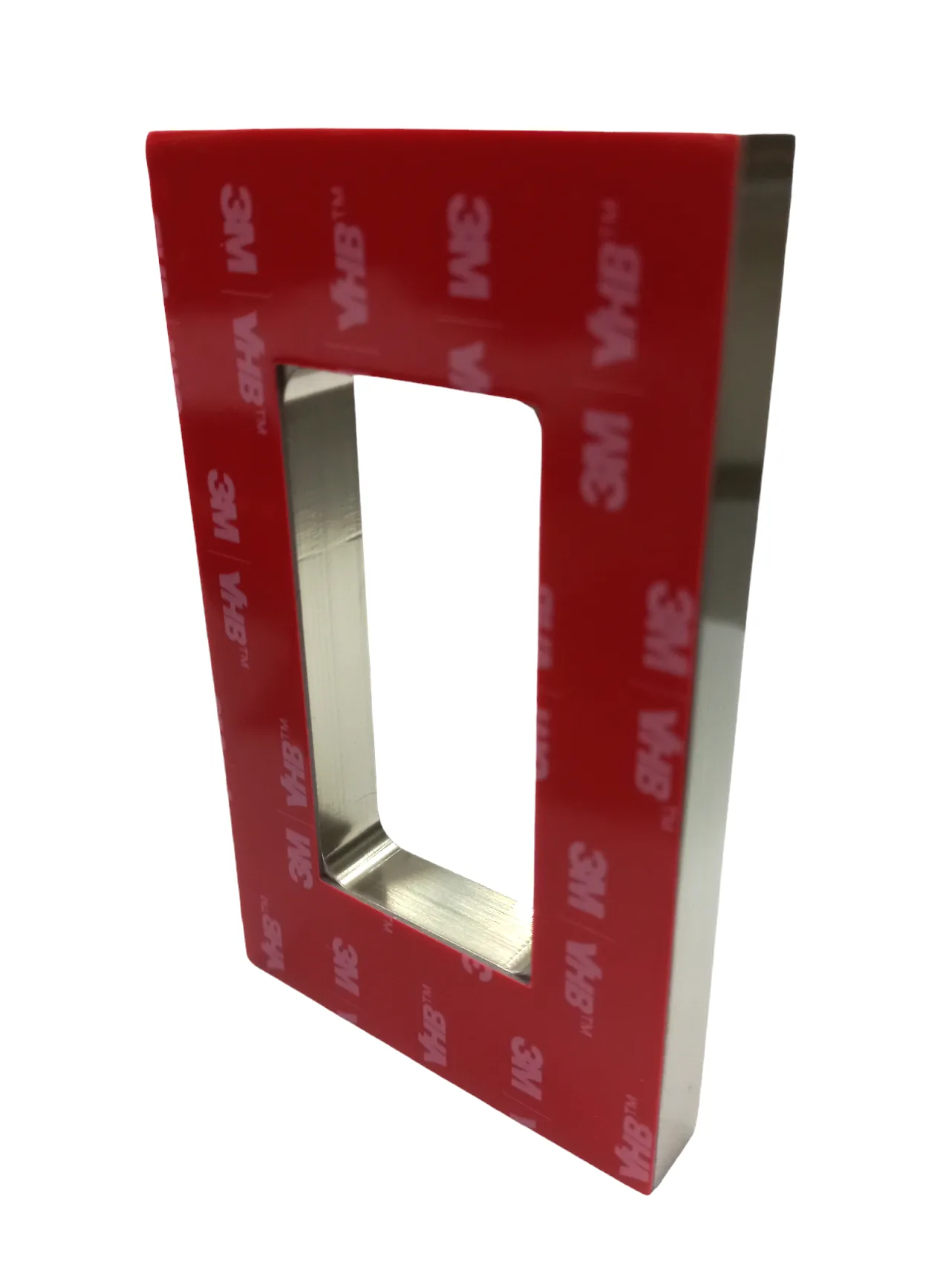 MD 969-3M  Rectangular Bowl Handle with 3M, 100x60x10mm (SSS (Satin))