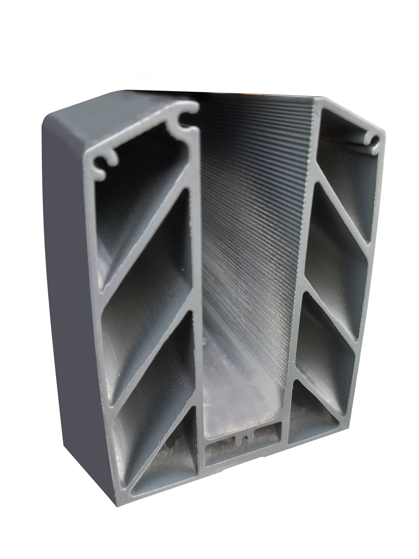 MX50-80x106 U-type Balustrade Profile - Anodized (5 m)