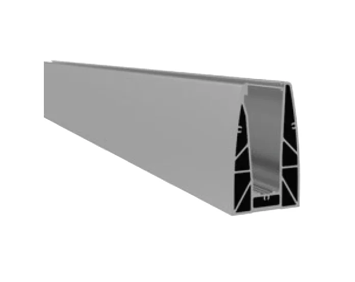 EX50-70x115 PROFIL BALUSTRADA TIP U - ANODIZAT (3 m)