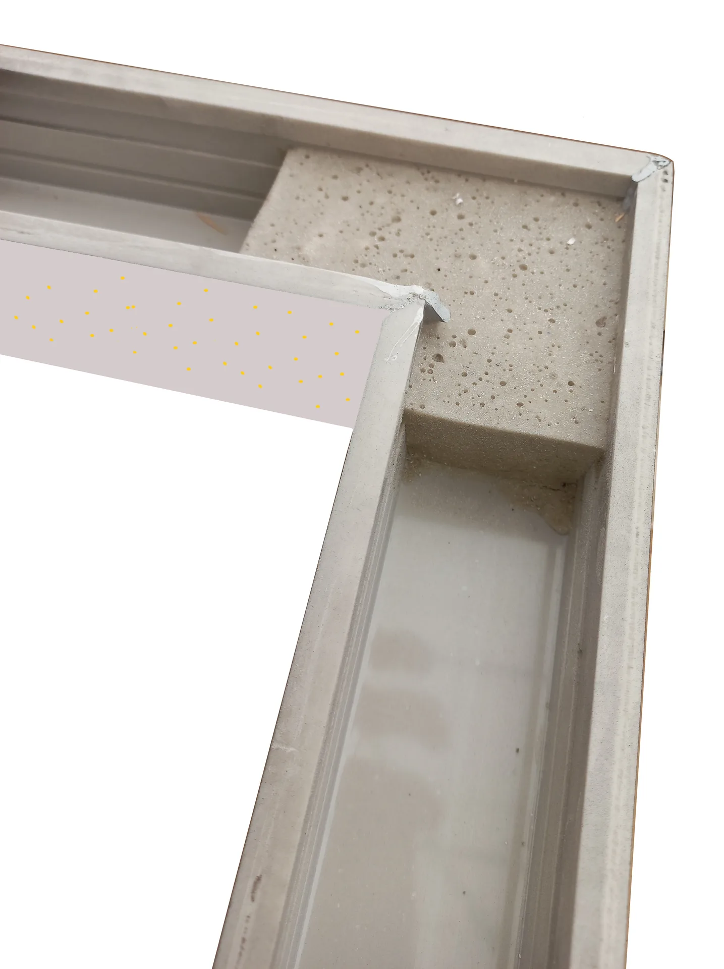 Composite Threshold, PLATINUM SAND, 1500x60x50mm