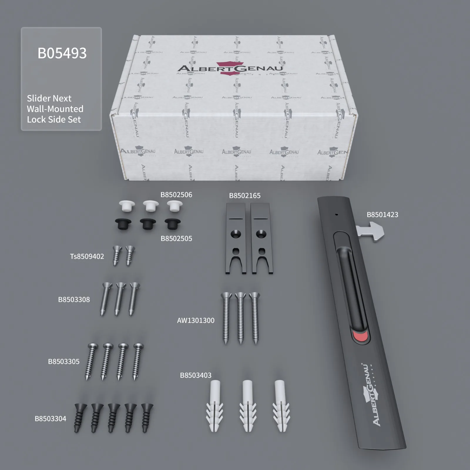 Set incuietoare blocator Slider Next, tip SLIDE MASTER
