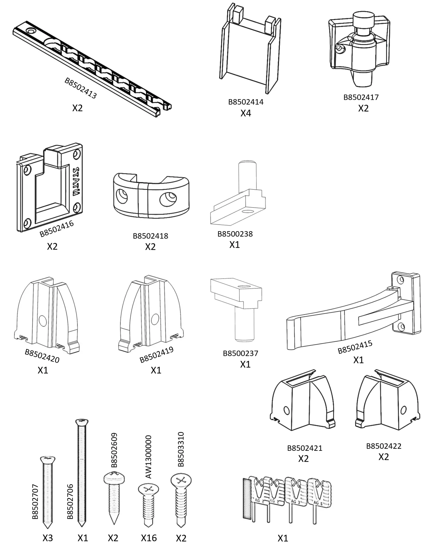 10mm Tango Batten Panel Set